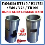 Yamaha Y80 / DT175 / DT125 / YB100 / V75 / RX100 (Old Motor) Engine Liner Block Sleeve Tukir Blok Sarung Blok Slip