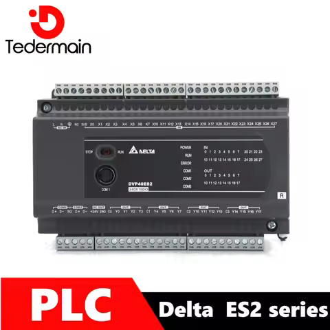 Brand new Delta ES2 Series PlC DVP16ES200R DVP16ES200T DVP24ES200R DVP24ES200T DVP32ES200R DVP40ES20