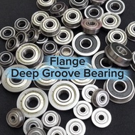 F608-2RS 8 *22*7 (mm) Flange Miniature ball bearing