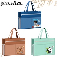 YUMEIREN Canvas Art Bag, Plus Size Canvas A3 Tutorial Bag, Durable Waterproof Zipper Design A3 Handb