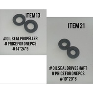 SUZUKI OBM 6HP/8HP Oil seal Propeller/driveshaft 09282-14002 # 2 stroke outboard engine part