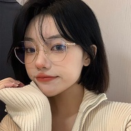 (-0-~400) Myopia glasses, fashionable anti blue light glasses, glasses with degree for male and fema