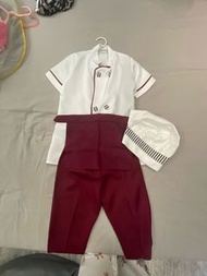 兒童廚師服 男女同款