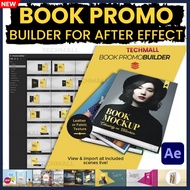 3D Book Promo Builder for After Effects