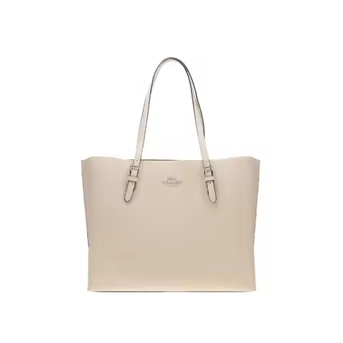 COACH Mollie 34 Women's Tote Chalk In White CV968
