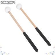 KATAKANVD ​Multifunctional Mallet​, ​Wood Handle​ ​Rubber Head​ Percussion Mallet​, ​8 Inch Length W