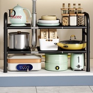 Rak Panci Bawah Wastafel Rak Kolong Kitchen Set Rak Penyimpanan Dapur Serbaguna Rak Bawah Sinki Stai