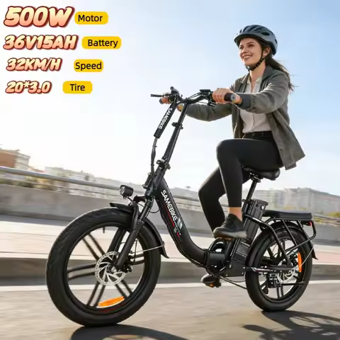 Lightweight CY20 folding electric bike 350W motor 36V15AH battery mountain e-bike 20-inch tire urban