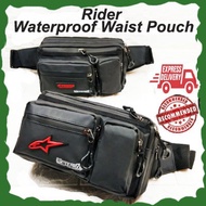 Rider Waist Pouch Waterproof Beg Chest Bag Rider Beg Posh Bahu Rider Motor Kalis Air