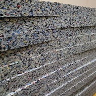 (Thai Shop) Size 115 * 50 Cm. 1-2 Inches Thick Compressed Sponge Sheets For Upholstery Make A Shockp