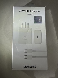 現貨 ✨ Samsung 45W charger and cable 三星 45w充電頭連線  充電器  Samsung 25W Adapter (Super Fast Charging)  (USB