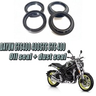 Motorcycle Accessories Front fork Damping Oil Seal Dust Seal Suitable for DAYUN STS400 400STS STS 40