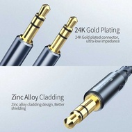 FMSHOPP ESSAGER 3.5mm AUX Cable Audio Male to Male Adapter Braid 1.2M - EYP35-DY0G!! !️
