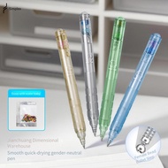 4 Black Pens Gel Pens Fun Decompression Smooth Gel Pens