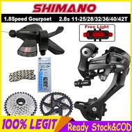 INTNERSO MTB 8 Speed Groupset Acera M390 8speed RD Shifter VG Cassette 8s 11-32T/36/40T 8speed Chain