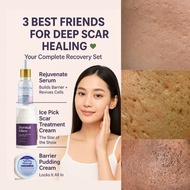 YOSELIN SCAR STAGE 3 Needle-free scar repair FILLING DEEP SCAR /RETEXTURE/ ICE PICK SCAR SERUM/ CREA