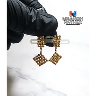 3.28GM-916 GOLD THONGAL ARUMBU THODU -916 SUBANG-916 INDIAN EARRING-916 THONGAL ARUMBU EARRING-916 E