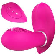 Wireless Wearable G Spot Heating Dildo Panties Vaginal Massage Vibrator Sex Toys For Female