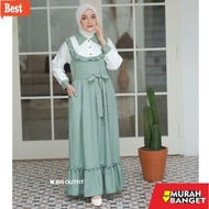 NEWEST LARGE SIZE GAMIS - Azahra Dress Size XS SML XL 2XL 3XL 4XL Gamis BIG Size Jumbo Plus Size Kor