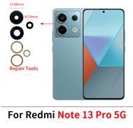 Camera Glass For Redmi 13 note 13 pro A54 Rear Back Camera Lens Glass With Glue Adhesive Sticker