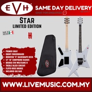 EVH Star Limited Electric Guitar, Ebony FB