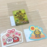 *現貨* Kanahei 日本 荒唐展 兔兔與P 助 卡娜赫拉 荒唐世界 博物館 貼紙