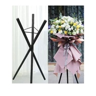 Opening Flower Stand / Event / Funeral / Floral Arrangement Flower Stand Three-leg Wooden Stand 开业花架
