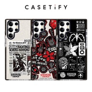 Cannibal Flower News Glitter Samsung Case for Samsung Galaxy S25 24 23 22 UItra S25 24 Plus Shockpro