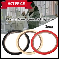 2mm,3mm,5mm Self-Adhesive Draping Tape Making Sewing Marking Tape Thin Striping Tape