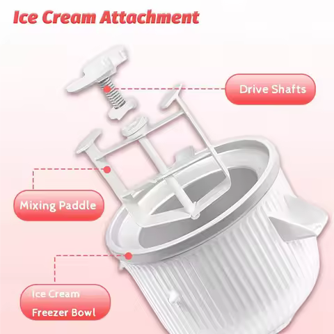 A99G-Ice Cream Maker Parts For Kitchenaid,Ice Cream Drive Attachment For Kitchenaid, Fit For Kitchen