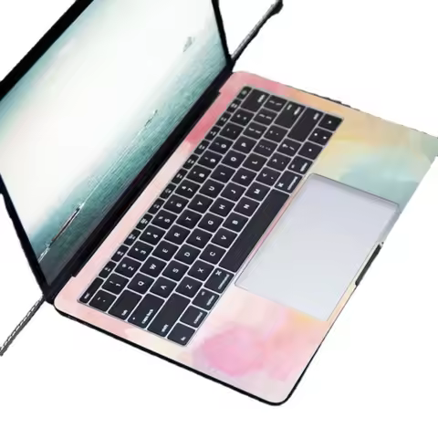DIY Laptop Stickers Skins Vent Holes Waterproof Notebook Computer Decor 15inch for Macbook /HP / Del