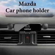 Hot seller Mazda Car Phone Holder for Mazda CX5 CX-5 CX8 CX4 Mazda 3 Mazda 6 Car Mobile Gravity Phon
