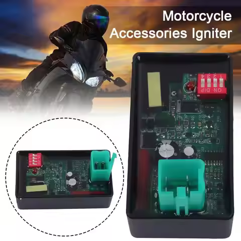 6/5/4 Pin AC CDI Box Dip Rectifier Switch Motorcycle Ignition Coil Start Relay 13009000RPM For WAVE1