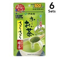 [ 6入組] 伊藤園 抹茶 80g