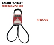 Bando Fan Belt 4PK1705 Aircond Belt For Perodua Myvi Old Model