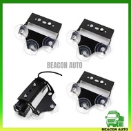 BEACON Cermin Lekat Light Bar Bracket Ikat Cermin Besar Warning Light Bar Holder Suction Cup Aksesori Lori