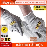 [HỎA TỐC] Găng tay bảo hộ Jogger Shield - bao tay lao động cấp độ 5 tiêu chuẩn EN388 - chính hãng gă