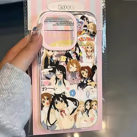 Anime K-ON Girls Cute Phone Case For Samsung Galaxy A55 A35 A25 A15 A05s A54 A24 A14 A06 A05 A13 A53