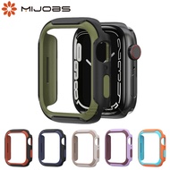 MIJOBS TPU Watch Case for Apple Watch 41mm 45mm Full Cover Protector Bumper for Apple iWatch Series 7 6 5 4 SE 44mm 40mm