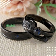 cincin couple perak hitam