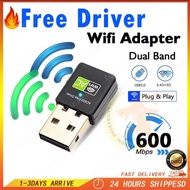 USB WIFI ADAPTER 600Mbps 150Mbps (2.4G + 5G)