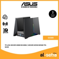 TP-LINK ARCHER GE800 BE19000 / ARCHER GE550 BE9300 TRI-BAND WI-FI 7 GAMING ROUTER WITH EASYMESH COMP