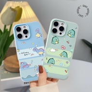 CASE CASING JELLY COLOR 2 IN 1 LITTLE DINO FOR XIAOMI REDMI A1 A5 8 9 9A 9C 9T 10 12 12C 13 13C 14C 
