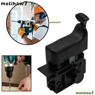 MOLIH Hammer Drill Switch, Control Component Replacement Part Power Tool Switch, Durable Plastic Rot