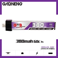 [OFFICIAL WARRANTY 30 DAYS] GNB3801S60AHV/GAONENG GNB 1S 380mah 3.8V 60C Plastic Head PH2.0 HV LiPo Battery Inductrix FPV BNF BLADE Horizon eflite Upgraded from 300MAH