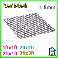 Expanded Metal Diamond Mesh 1FT x 1FT(JARING BESI/BESI MESH)