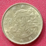 koin Italia 10 Euro Cent (1st map) 2002-2007