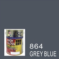 1L ( 1 LITER ) LSC High Gloss Finish Paint for Wood & Metal ( FREE 1.5" BRUSH ) PAINT LSC