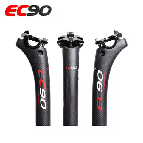EC90 Full Carbon MTB Bike seatpost seat tube Road Bicycle Seatpost Mountain Parts 25.4 27.2 30.8 31.