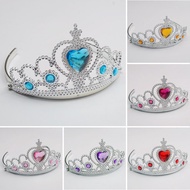 Plastic Heart Crown Headband
